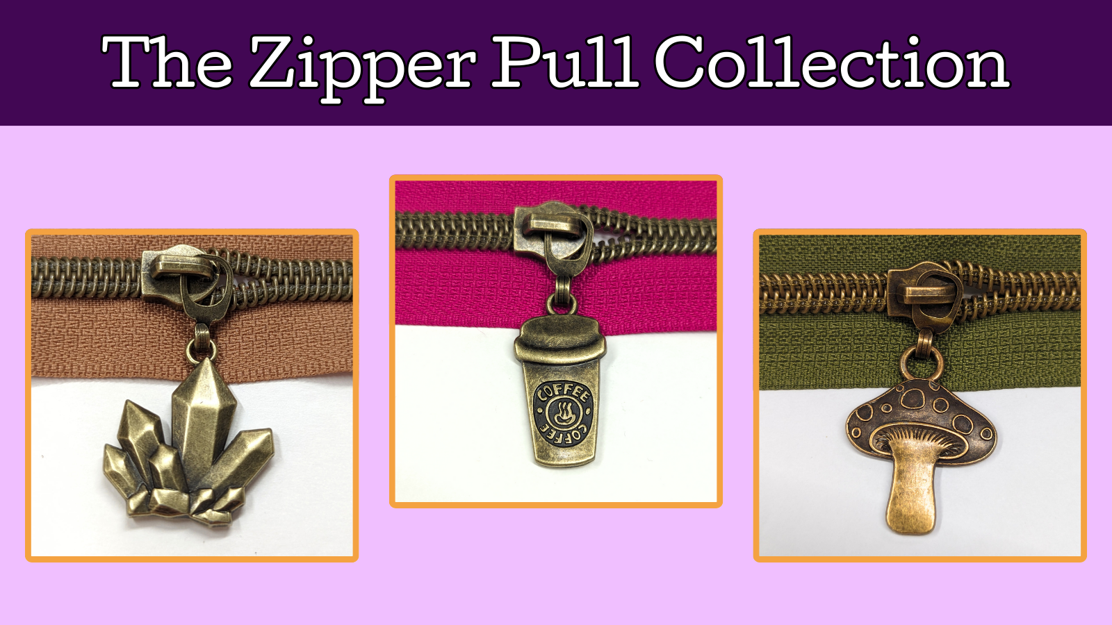 Zipper Pulls 5 Pack