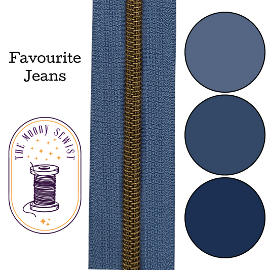 Favourite Jeans Zipper Tape