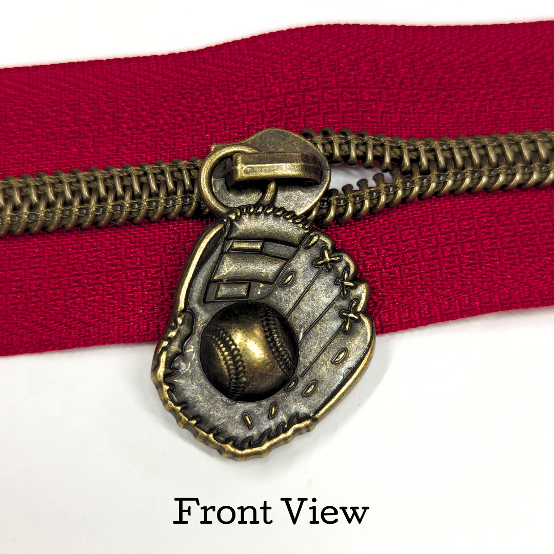 Play Ball #5 Zipper Pulls