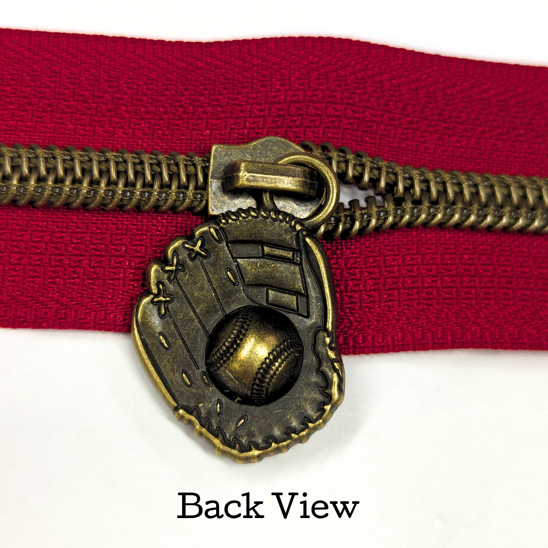 Play Ball #5 Zipper Pulls