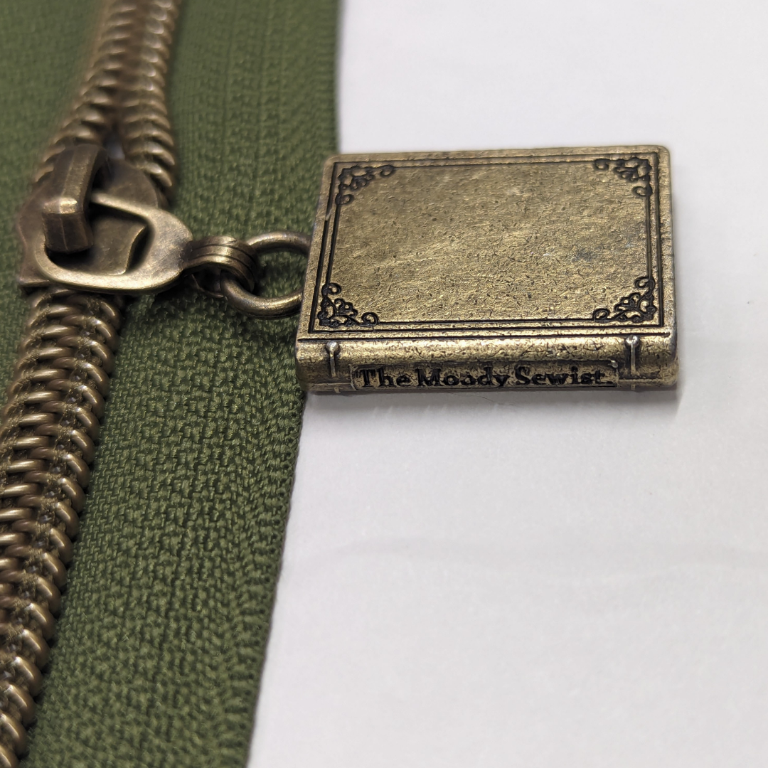 Read a Book #5 Zipper Pulls