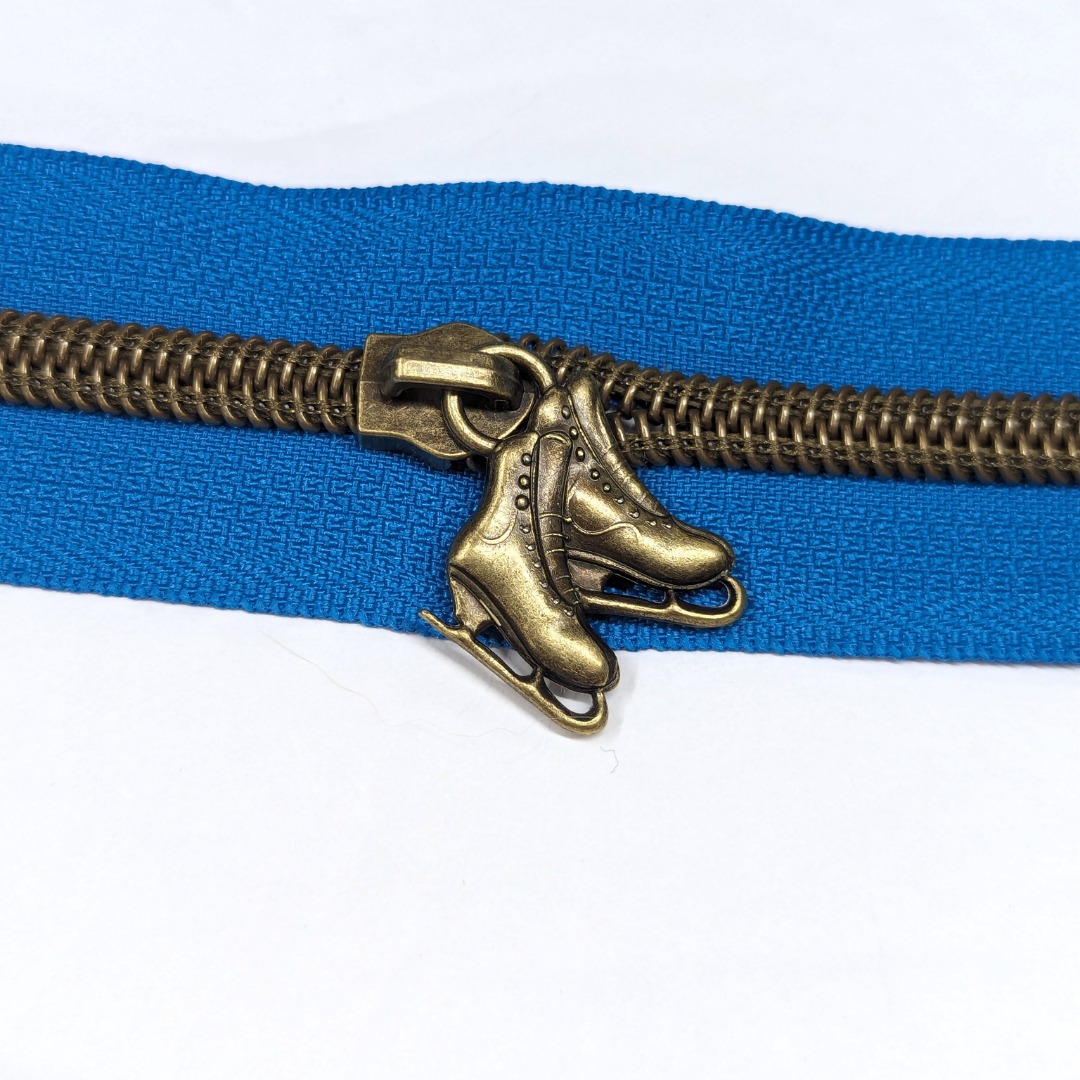 Cold As Ice Skates #5 Zipper Pulls