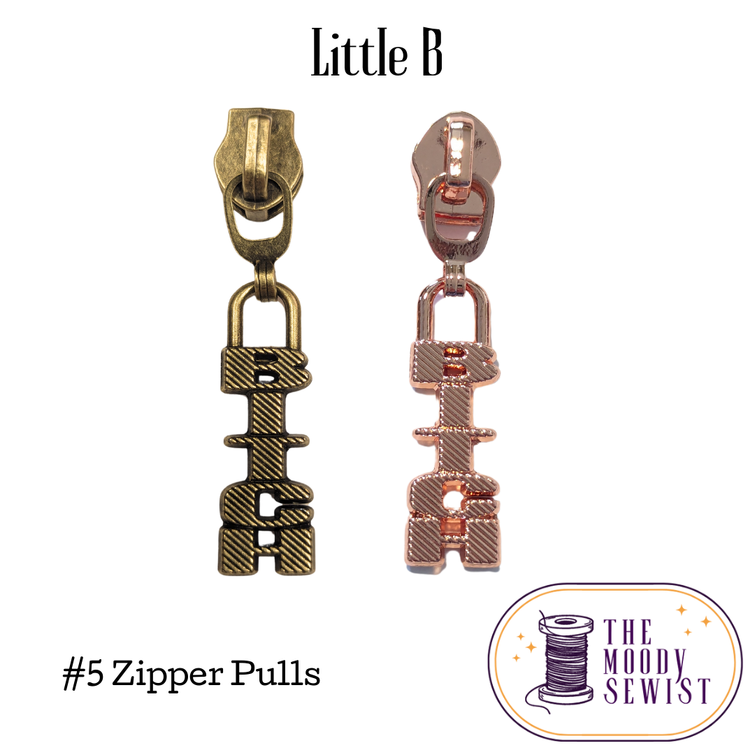 Little B #5 Zipper Pulls