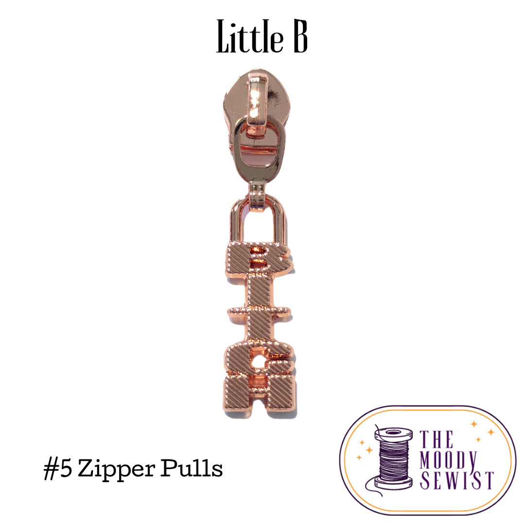 Little B #5 Zipper Pulls