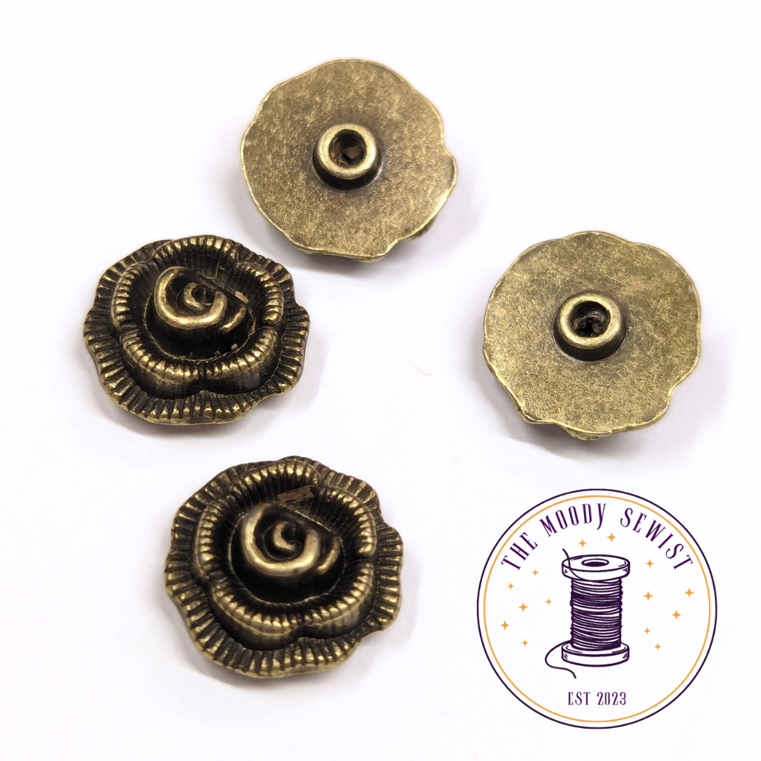 Rosette Chicago Screws - Pack of 4