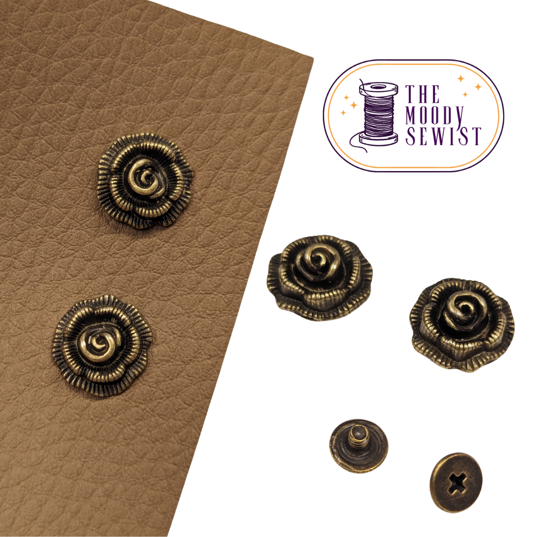 Rosette Chicago Screws - Pack of 4