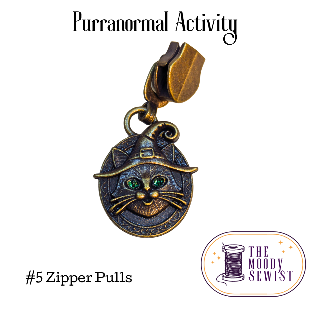 Purranormal Activity #5 Zipper Pulls