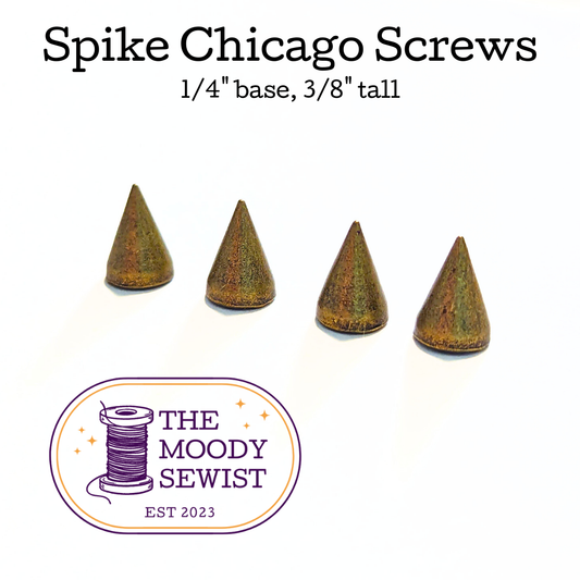 Spike Chicago Screws - Pack of 4 - Rose Gold and Antique Bronze