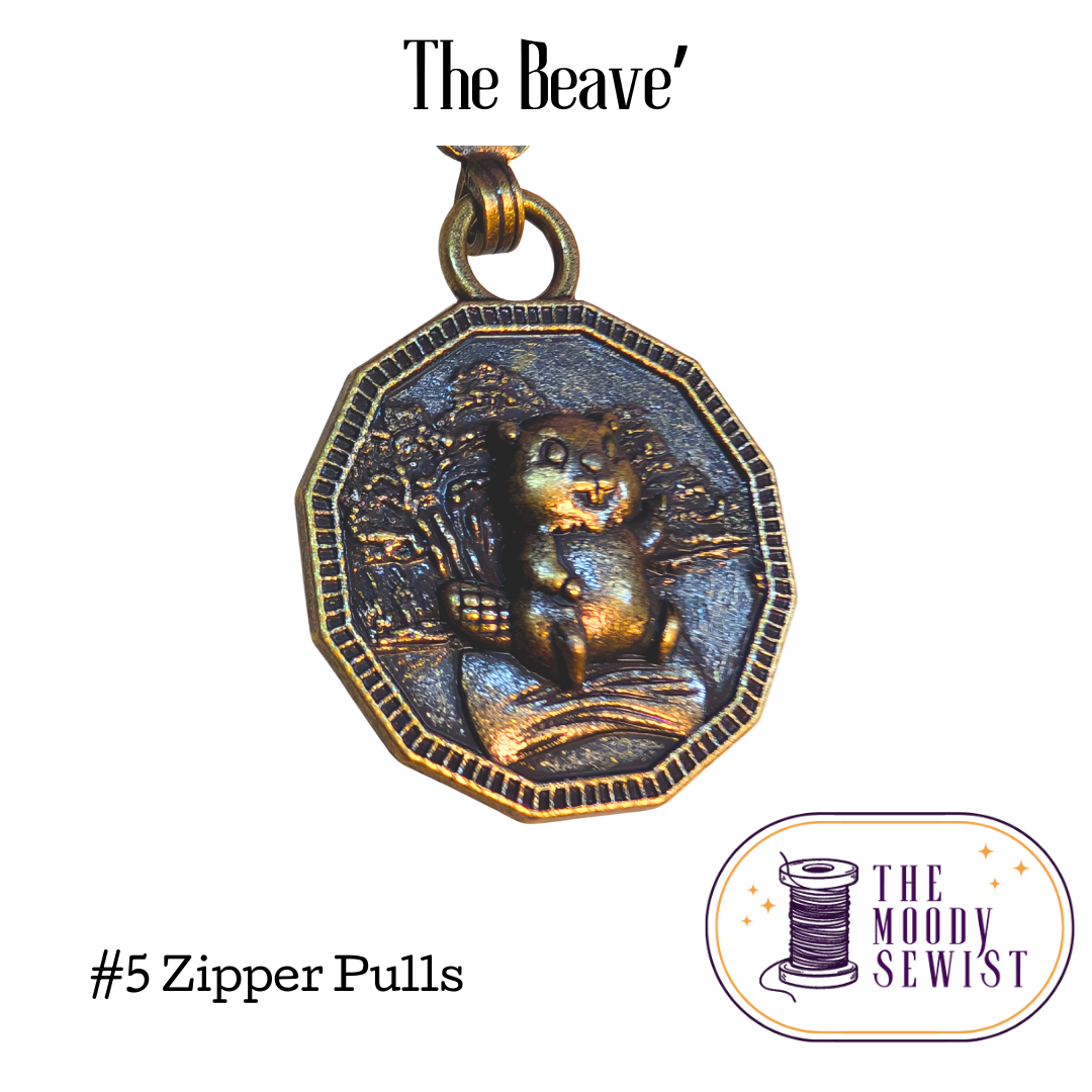 The Beave' #5 Zipper Pulls