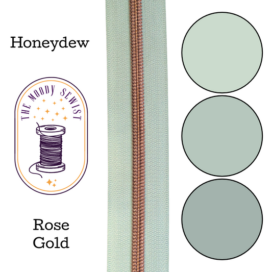 Honeydew Zipper Tape