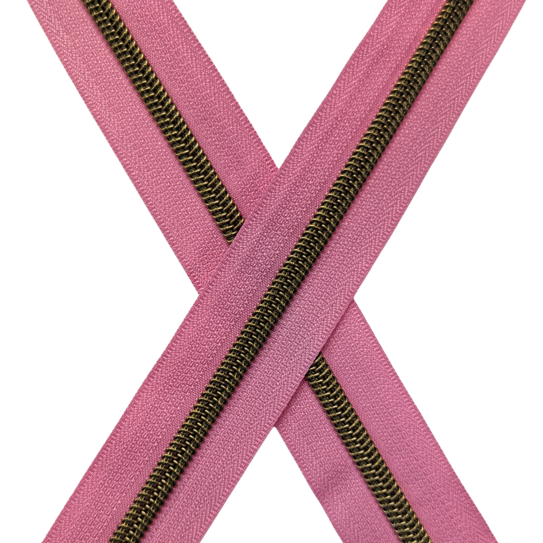 Bubble Gum Zipper Tape