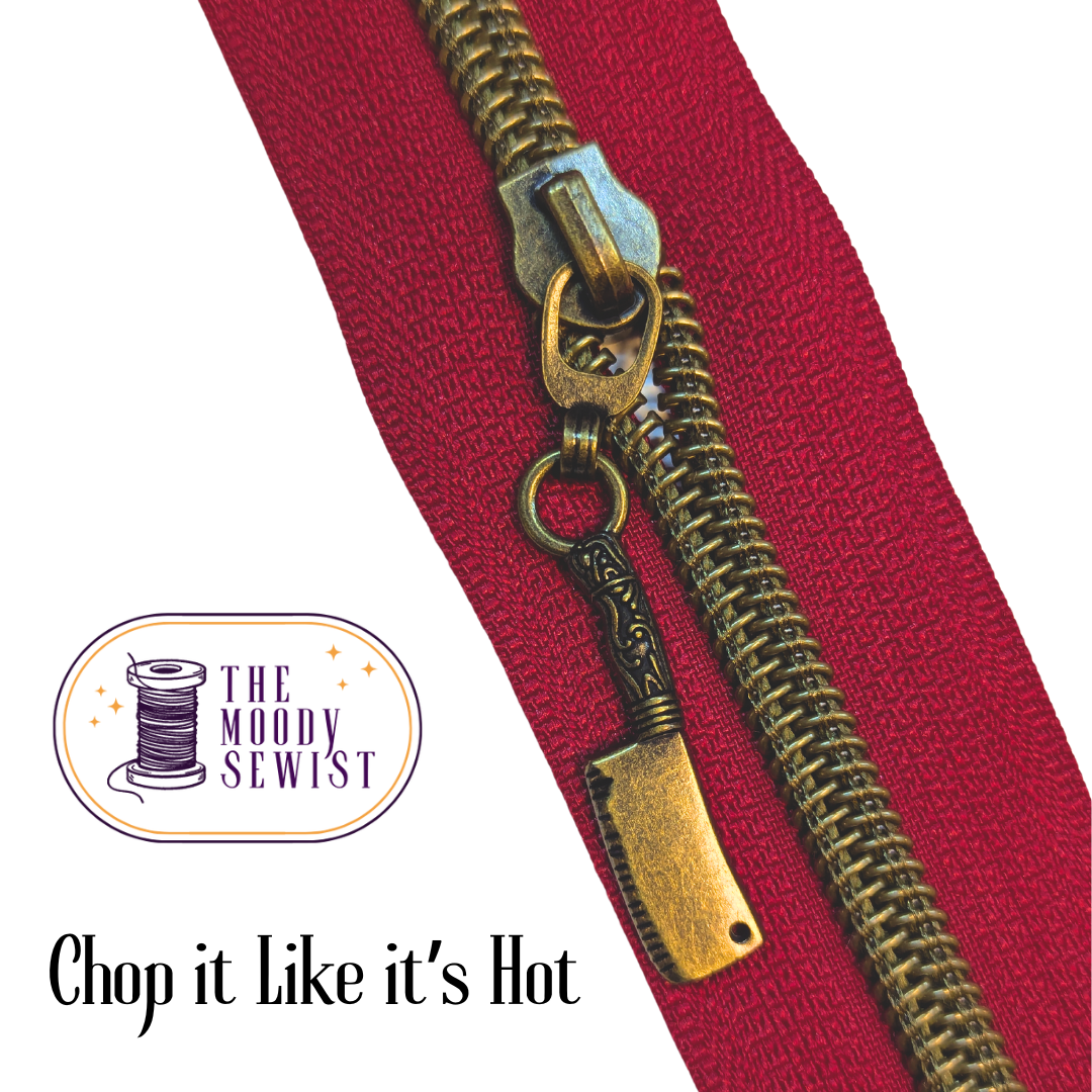 Chop it Like it's Hot #5 Zipper Pulls