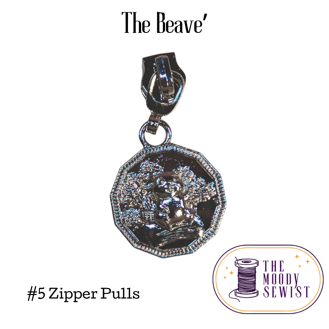 The Beave' #5 Zipper Pulls