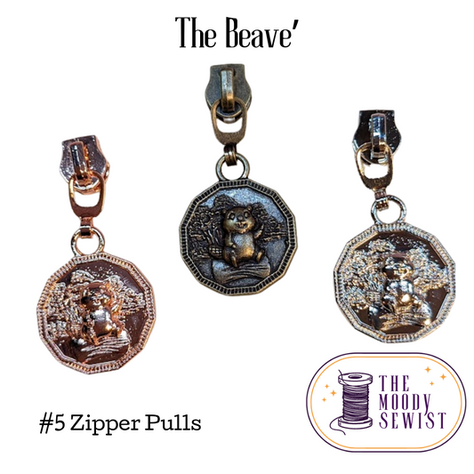 The Beave' #5 Zipper Pulls