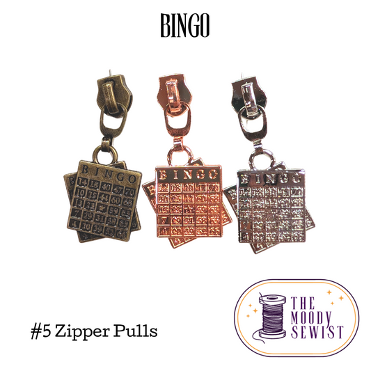 BINGO #5 Zipper Pulls