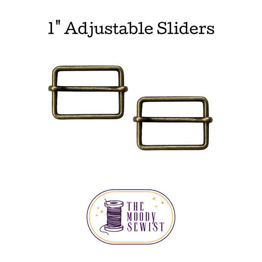 1" and 1.5" Adjustable Sliders - Pack of 2