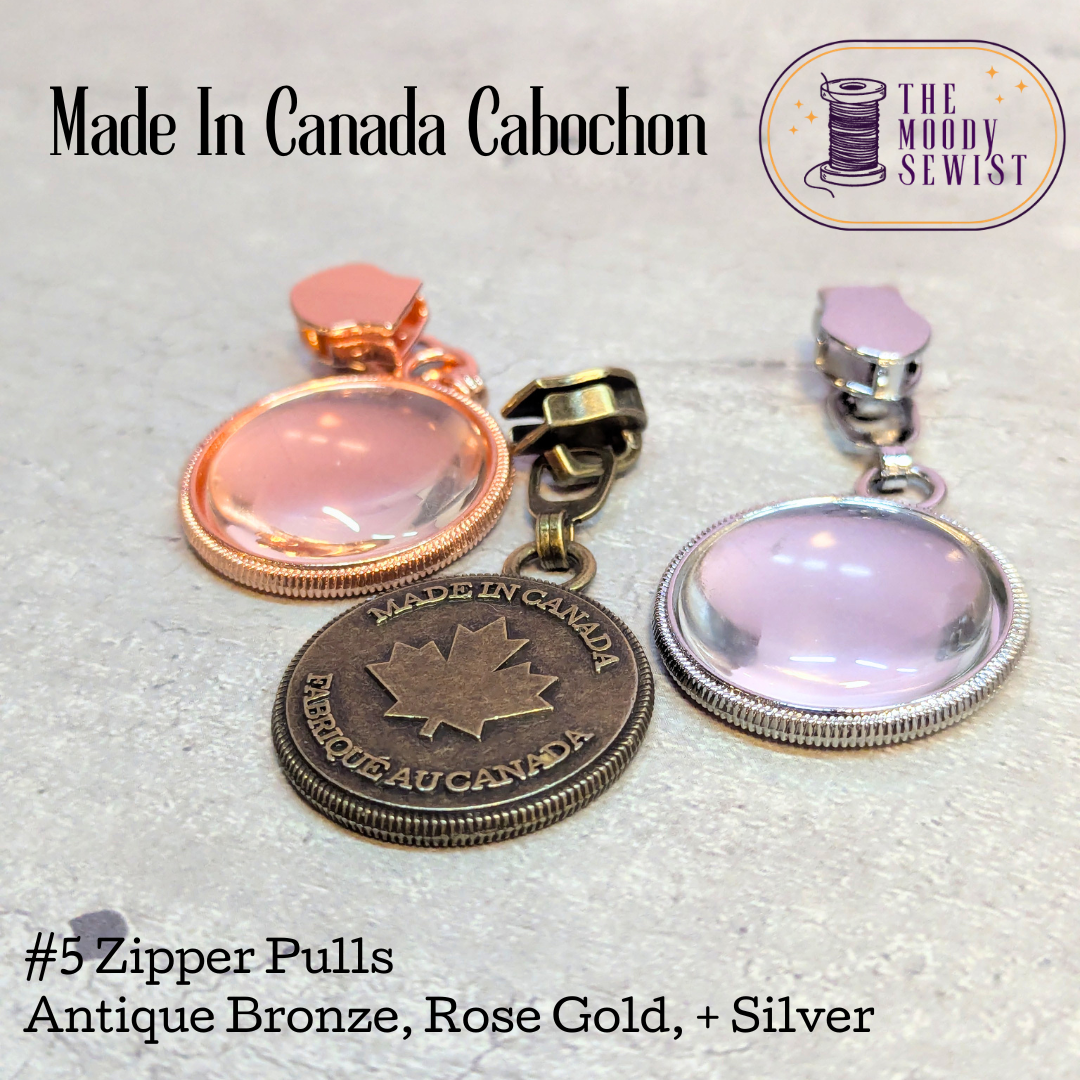 Made in/Fabriqué au Canada #5 Zipper Pulls