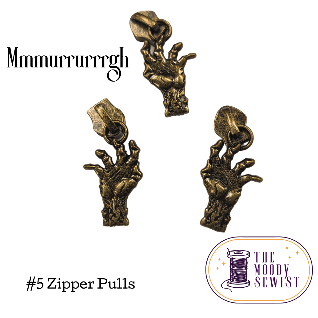 Mmmurrurrrgh #5 Zipper Pulls