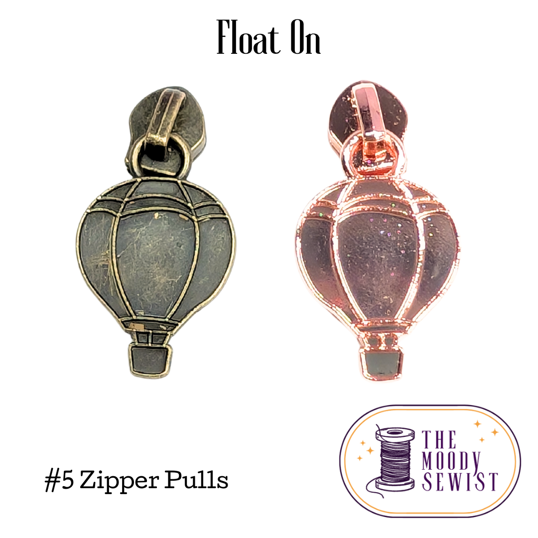 Float On #5 Zipper Pulls