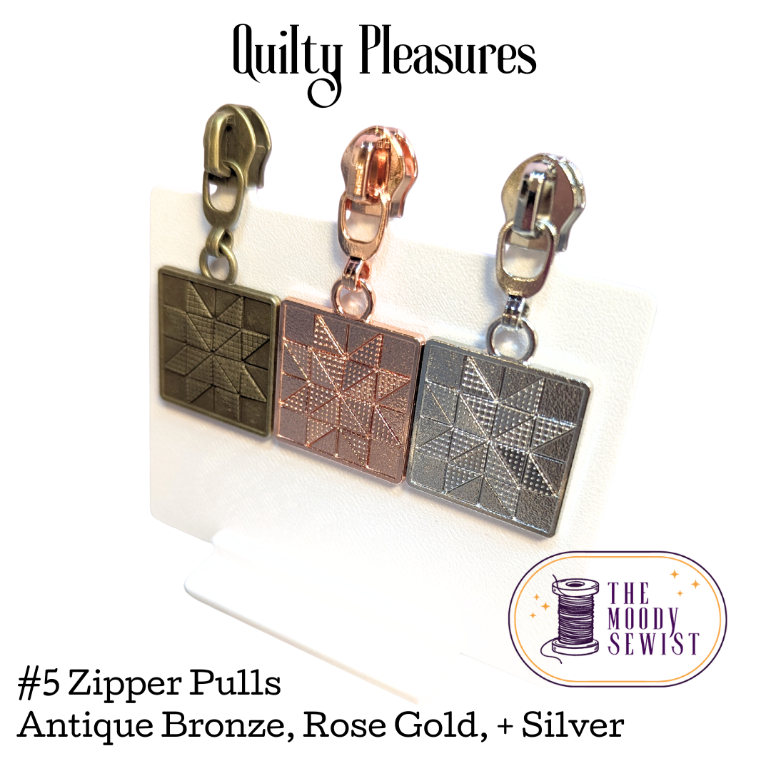 Quilty Pleasures #5 Zipper Pulls