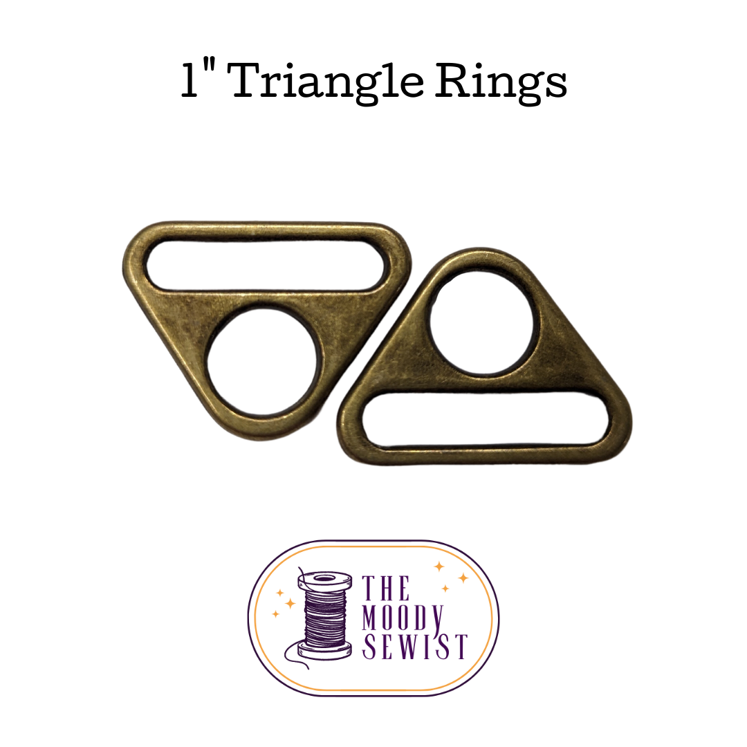 Triangle Rings - 3/4", 1" + 1.5" - Pack of 2