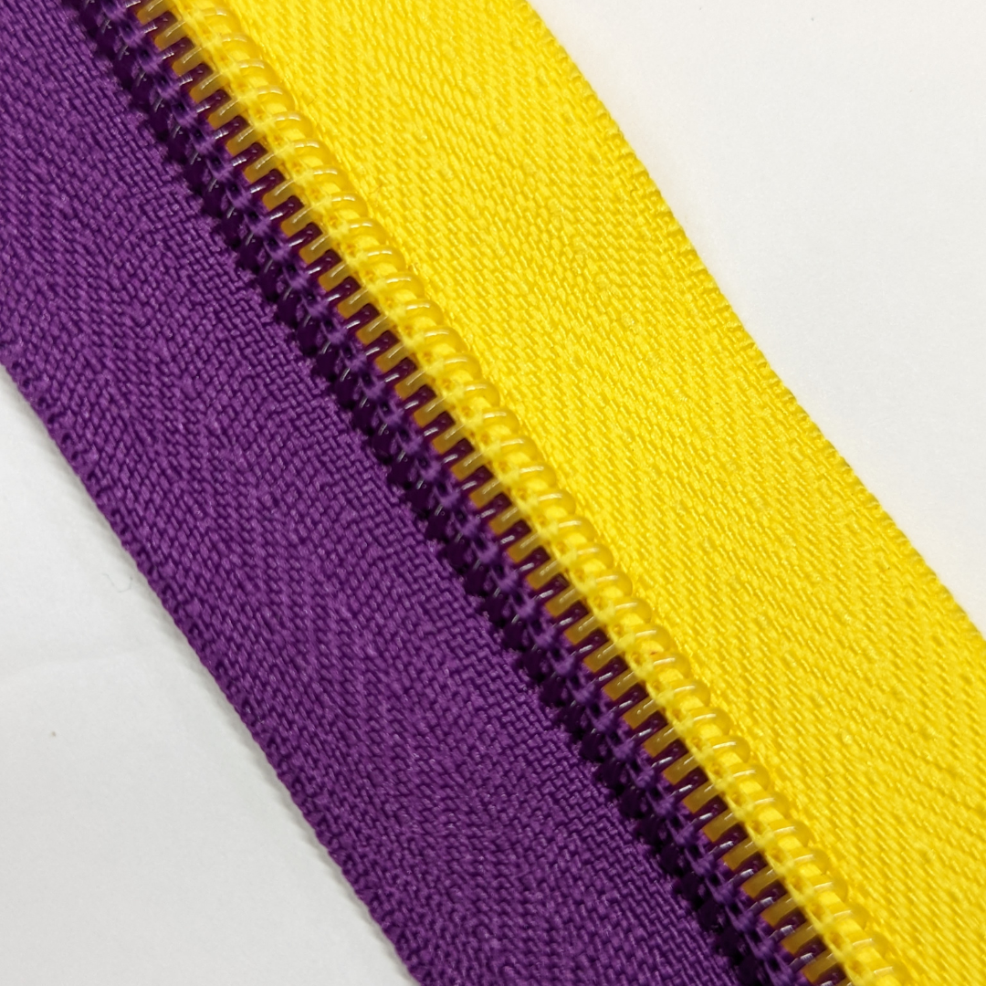 Two Tone Zipper Tape - Retiring