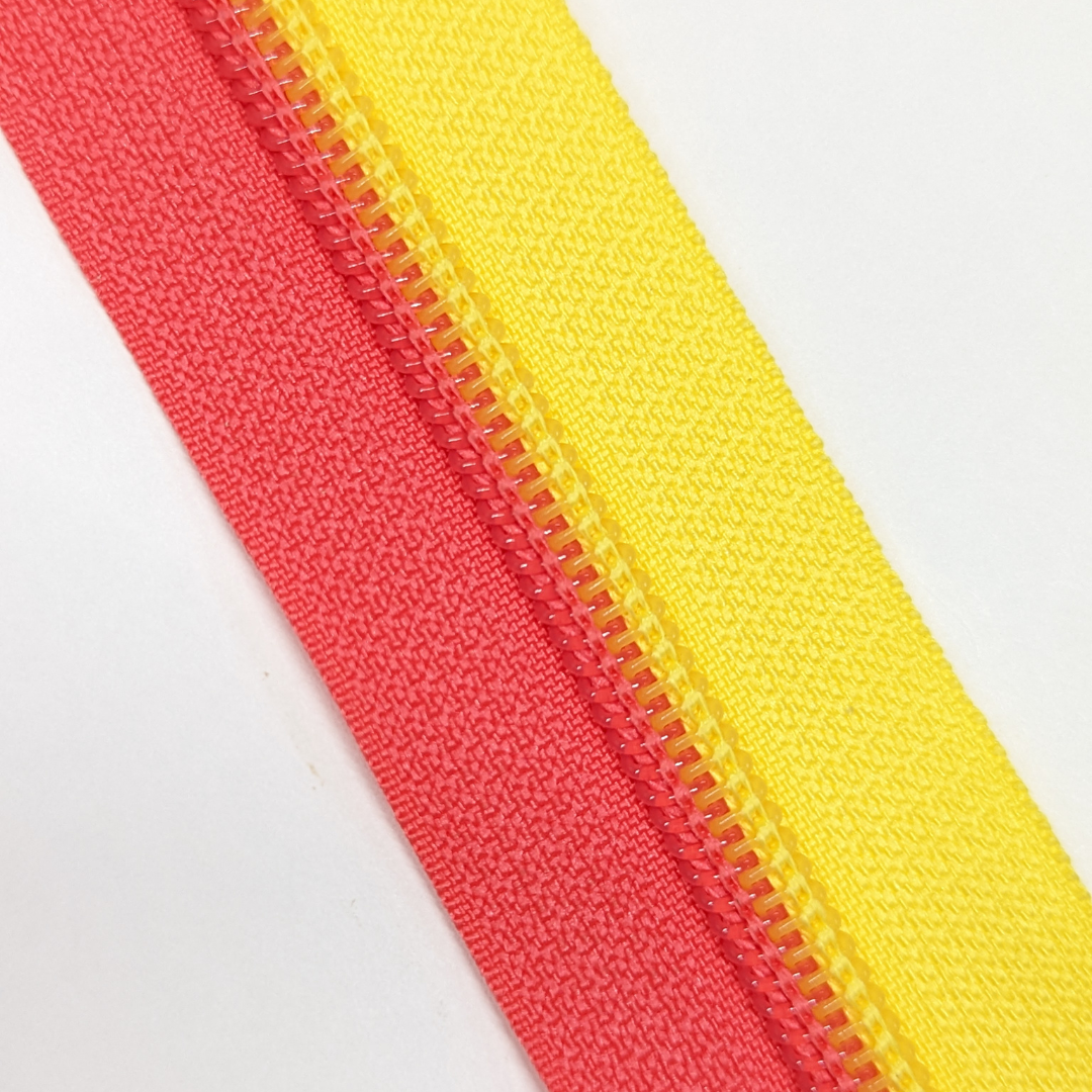 Two Tone Zipper Tape - Retiring