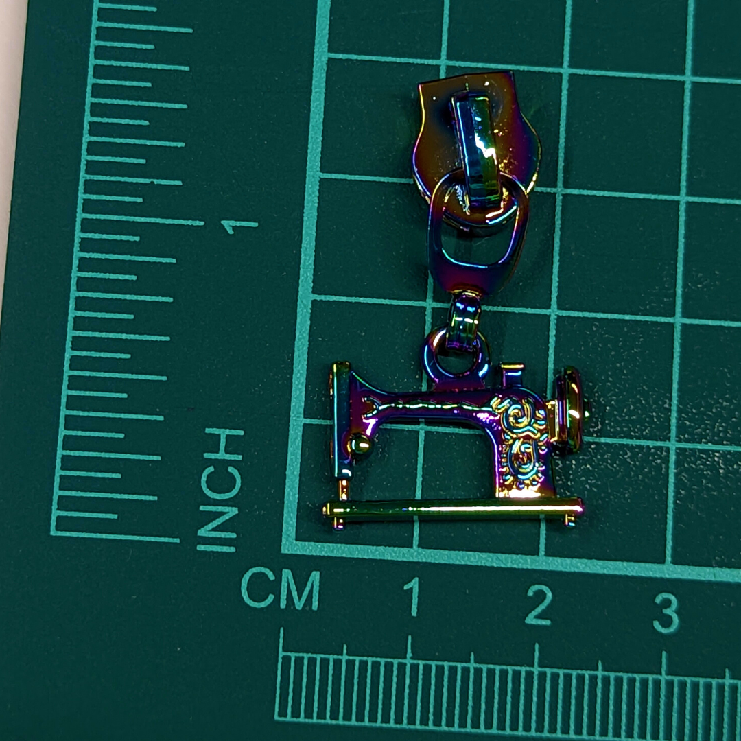 Sewing Machine Zipper Pulls - Retiring Finishes