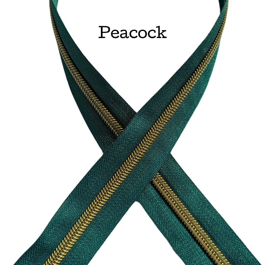 Peacock Zipper Tape