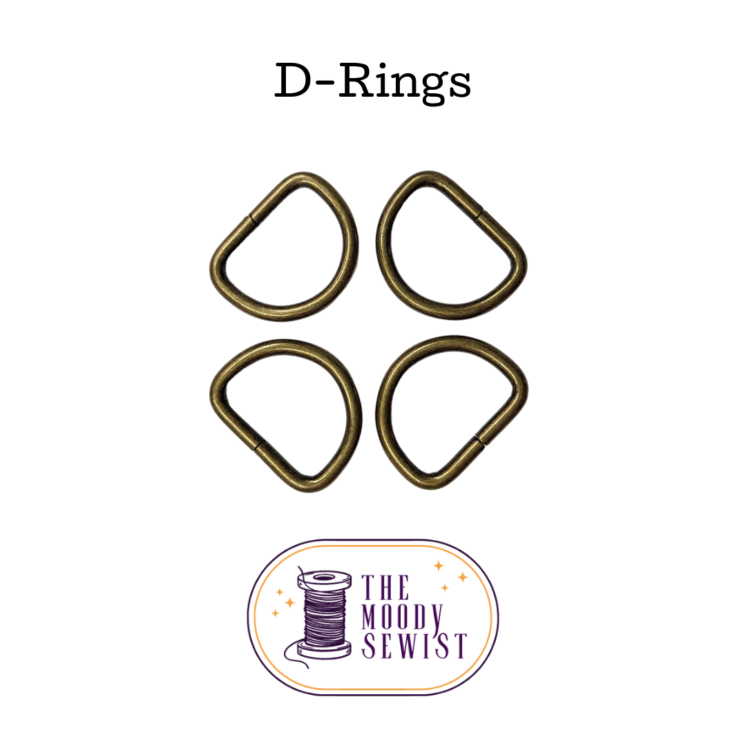 Chonky D-Rings - 3/4" + 1" - Set of 4