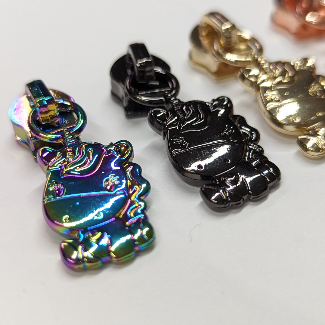 Unicorn Zipper Pulls - Retiring FInishes