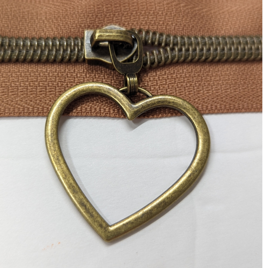 Hollow Hearts #5 Zipper Pulls