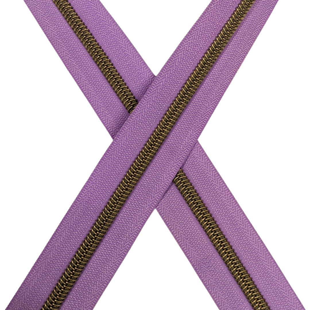 Hey There De'Lilac Zipper Tape
