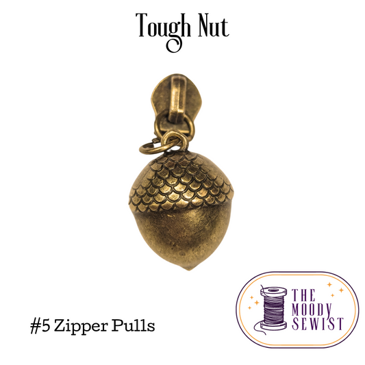 Tough Nut [Acorn] #5 Zipper Pulls