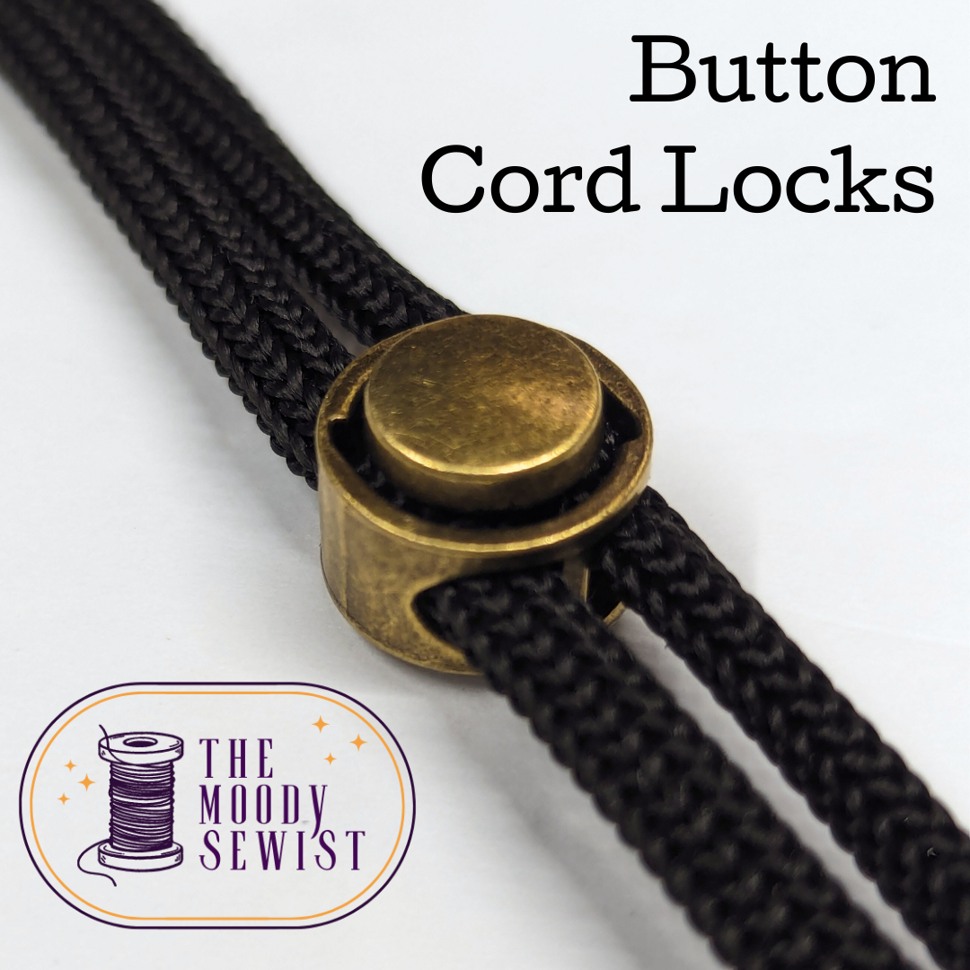 Button Cord Locks - Set of 4