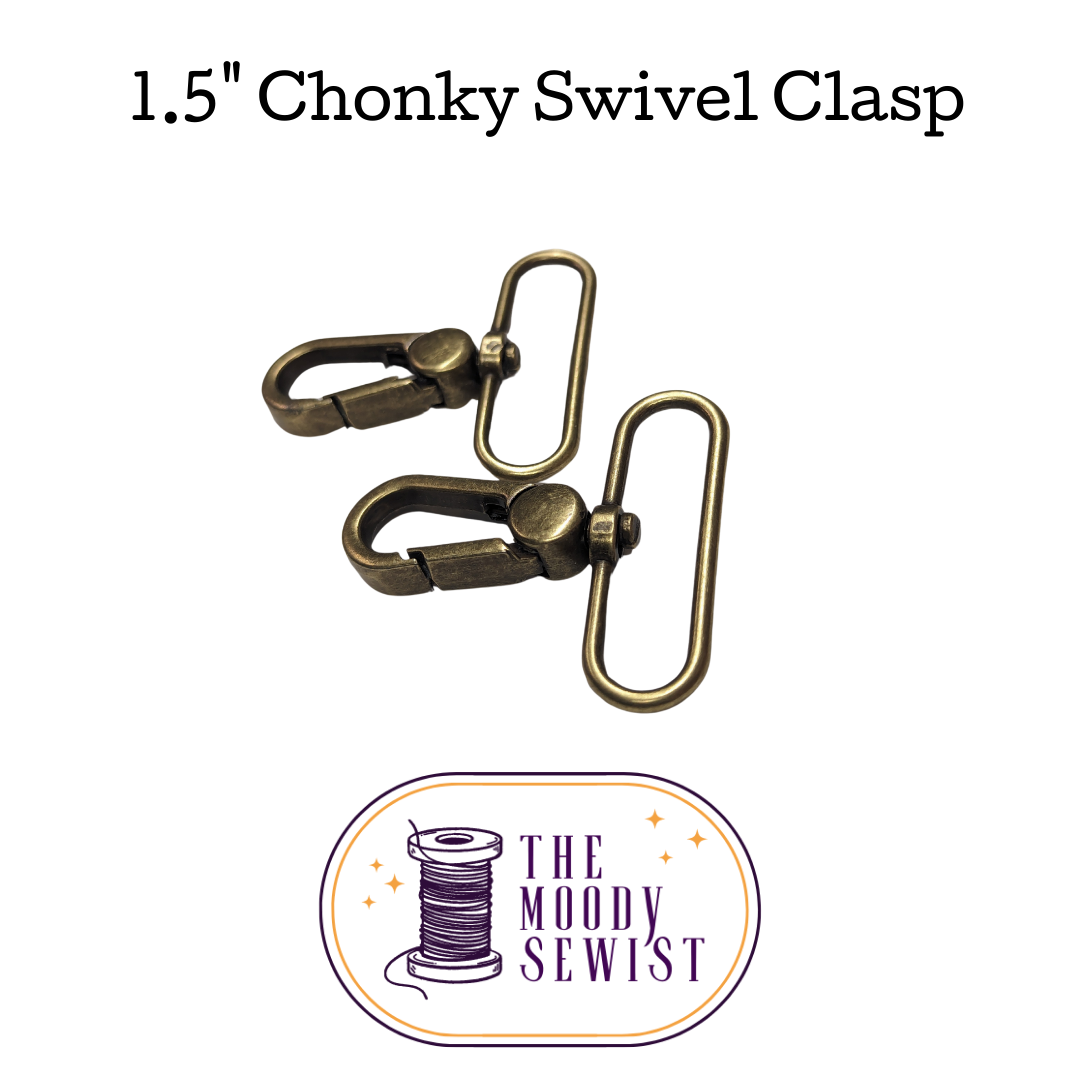 Chonky Swivel Clasp [1" and 1.5"] - Set of 2