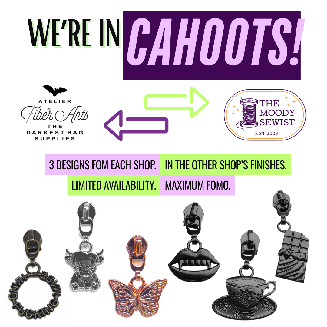 Hand Ducking Made #5 Zipper Pulls