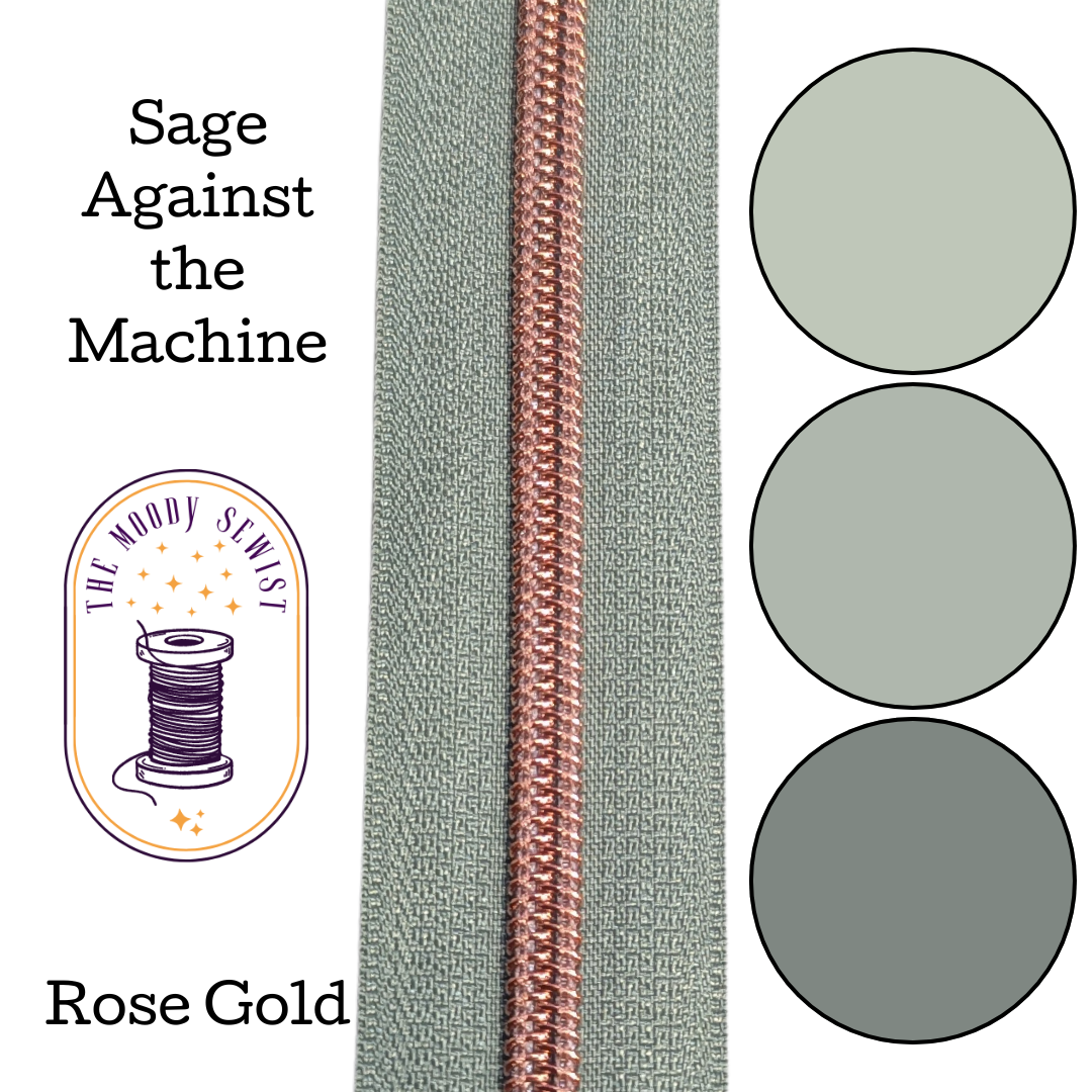 Sage Against the Machine Zipper Tape