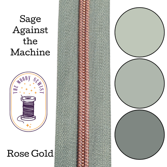 Sage Against the Machine Zipper Tape