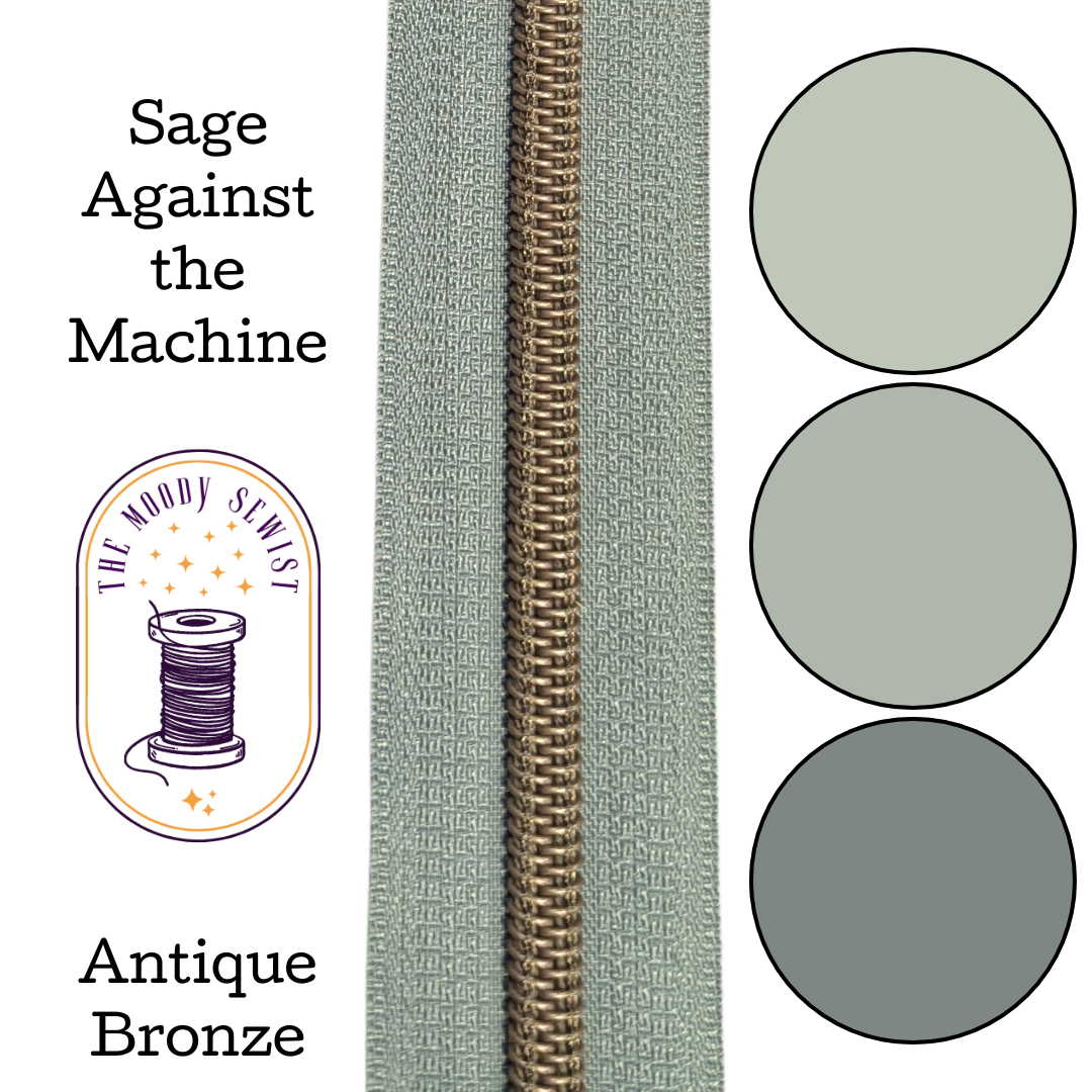 Sage Against the Machine Zipper Tape