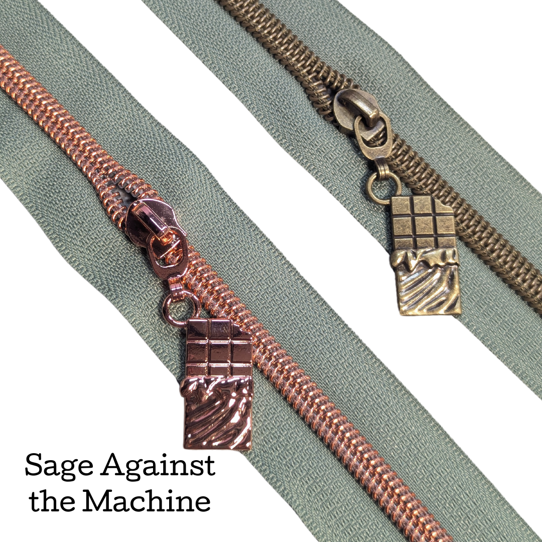 Sage Against the Machine Zipper Tape