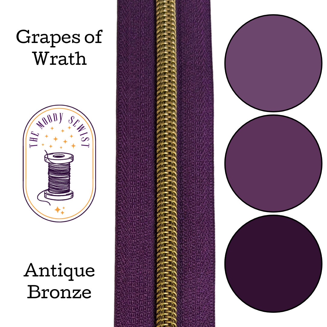 Grapes of Wrath Zipper Tape