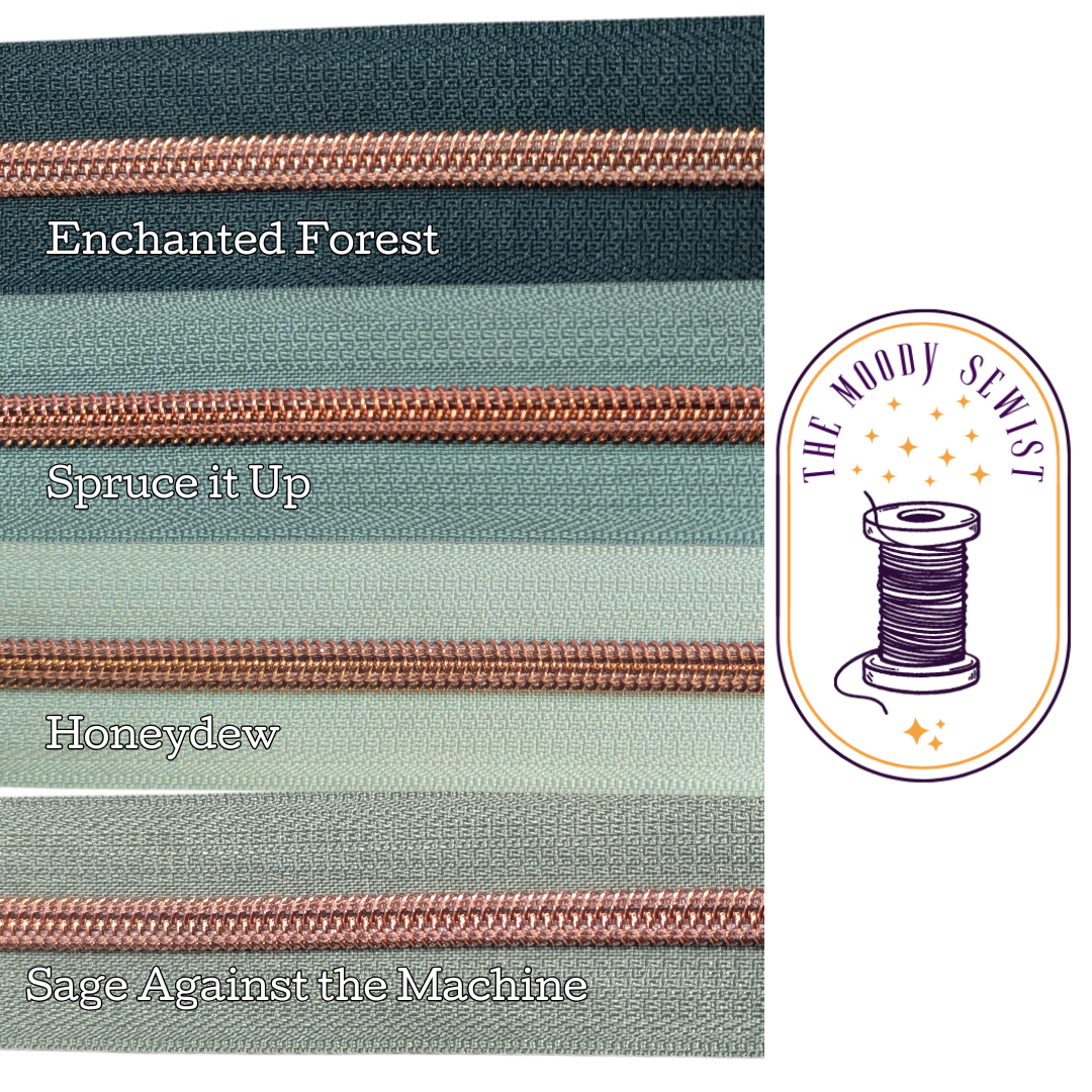 Enchanted Forest Zipper Tape