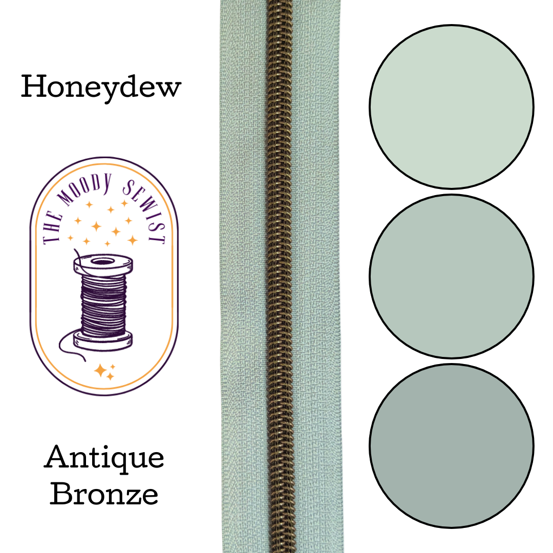 Honeydew Zipper Tape