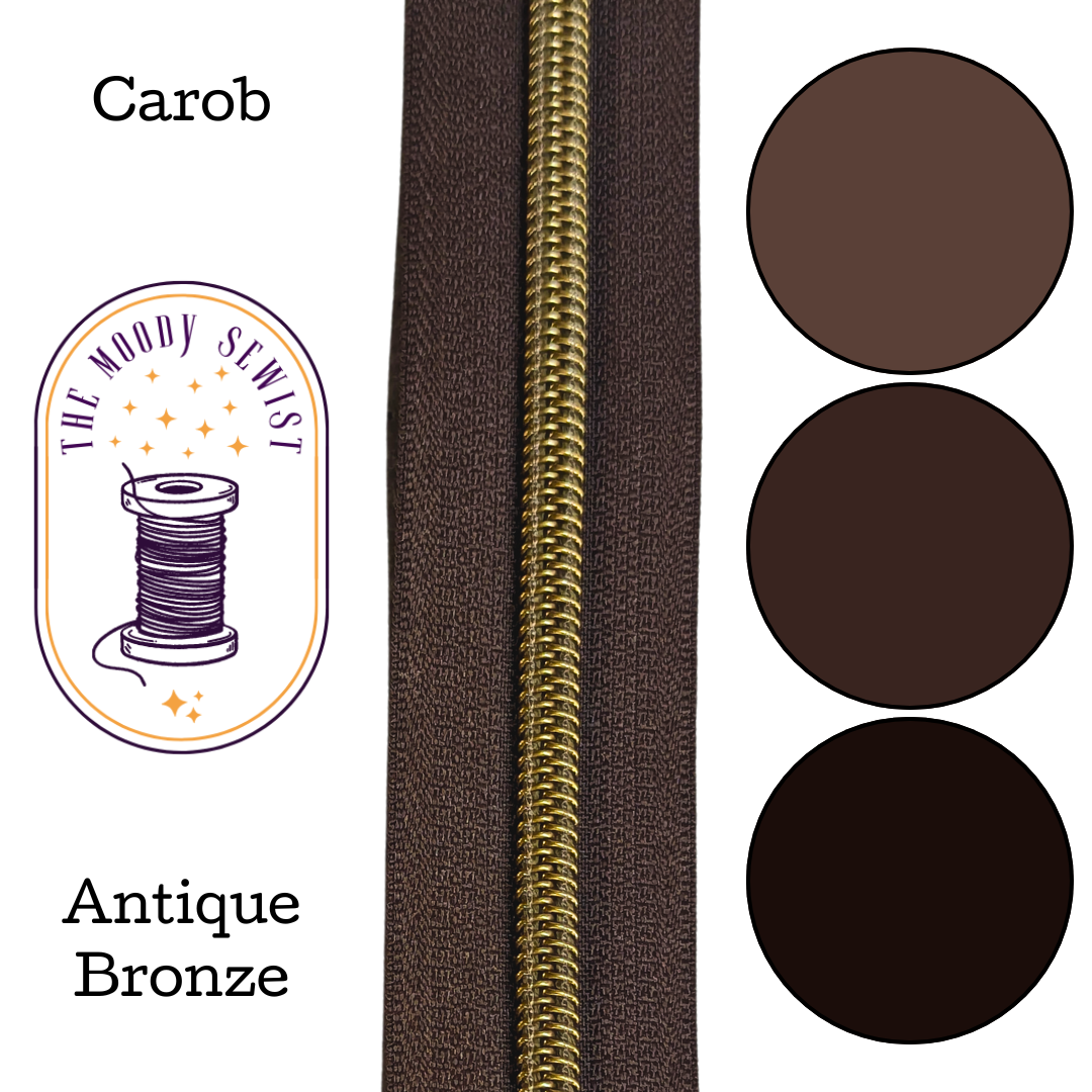 Carob Zipper Tape