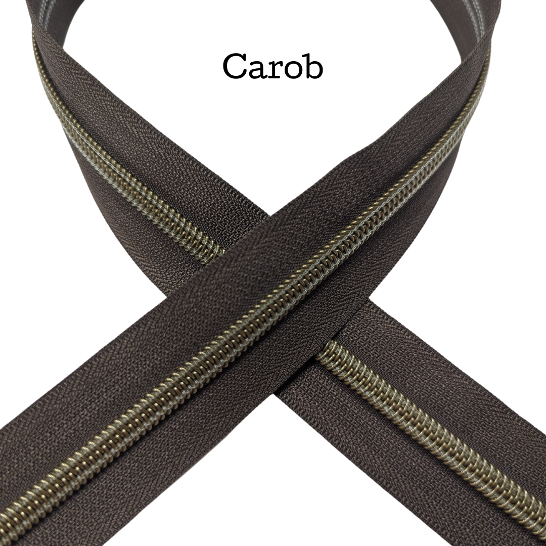 Carob Zipper Tape