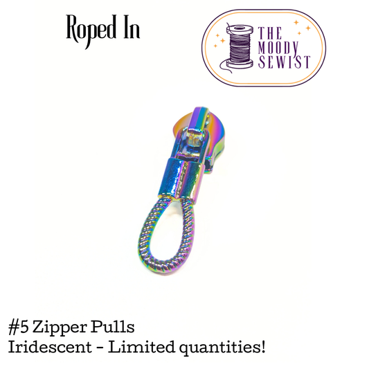Roped In [Iridescent] #5 Zipper Pulls