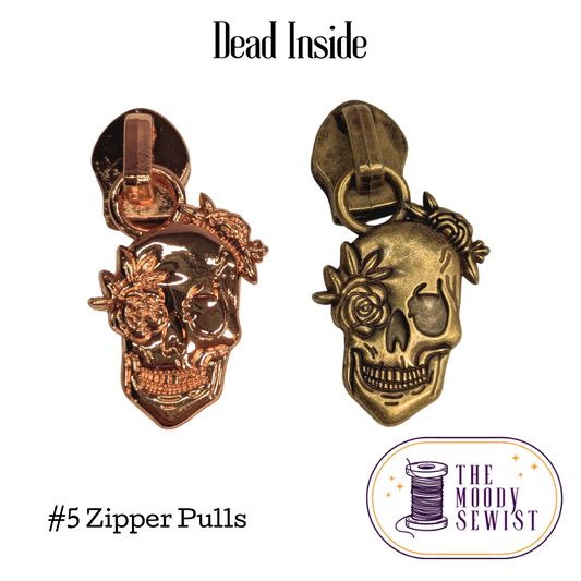 Dead Inside #5 Zipper Pulls