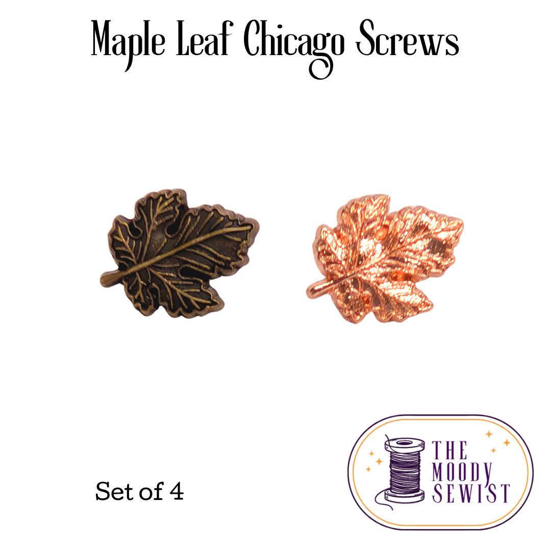 Maple Leaf Chicago Screws - Pack of 4