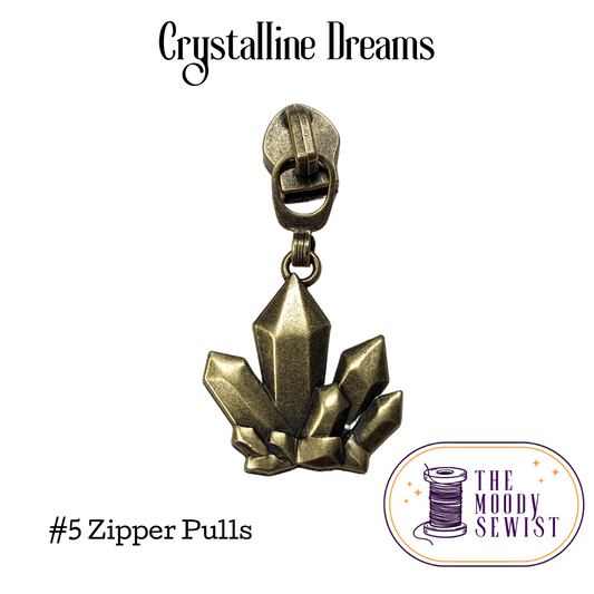 Crystalline Dreams #5 Zipper Pulls